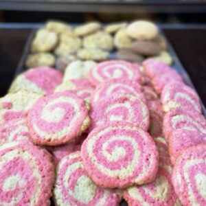 Polvorones de frutilla